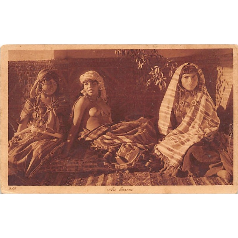 Rare collectable postcards of ETHNIC NUDE. Vintage Postcards of ETHNIC NUDE