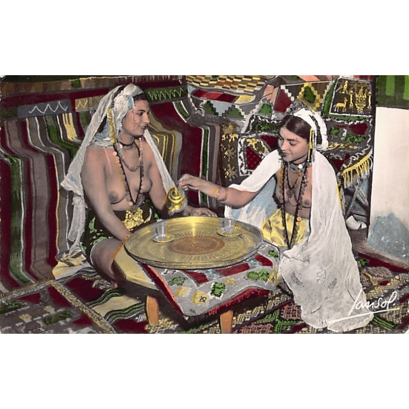 Rare collectable postcards of ETHNIC NUDE. Vintage Postcards of ETHNIC NUDE