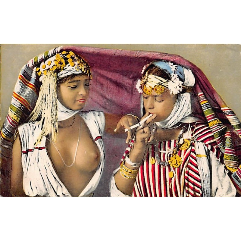 Rare collectable postcards of ETHNIC NUDE. Vintage Postcards of ETHNIC NUDE