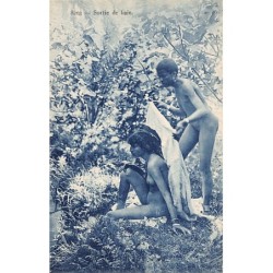 Rare collectable postcards of ETHNIC NUDE. Vintage Postcards of ETHNIC NUDE