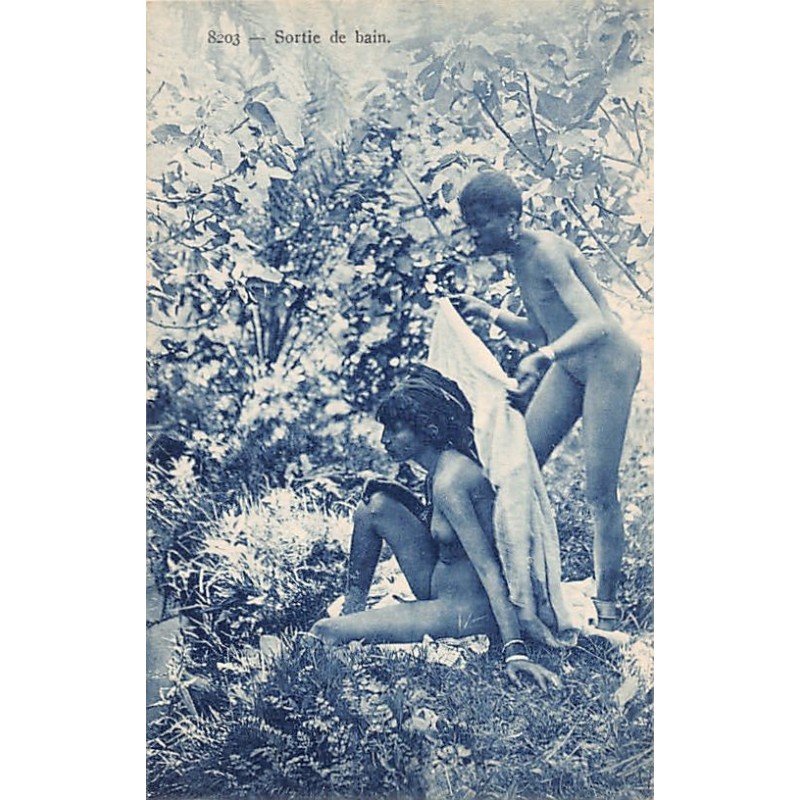 Rare collectable postcards of ETHNIC NUDE. Vintage Postcards of ETHNIC NUDE