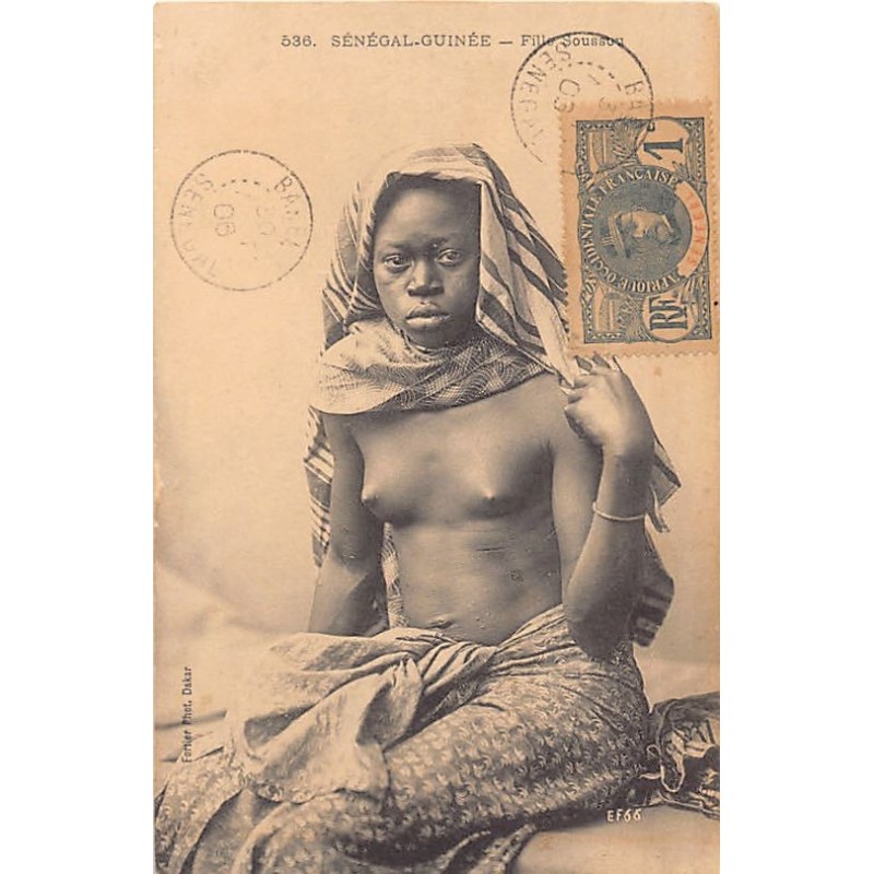 Rare collectable postcards of ETHNIC NUDE. Vintage Postcards of ETHNIC NUDE