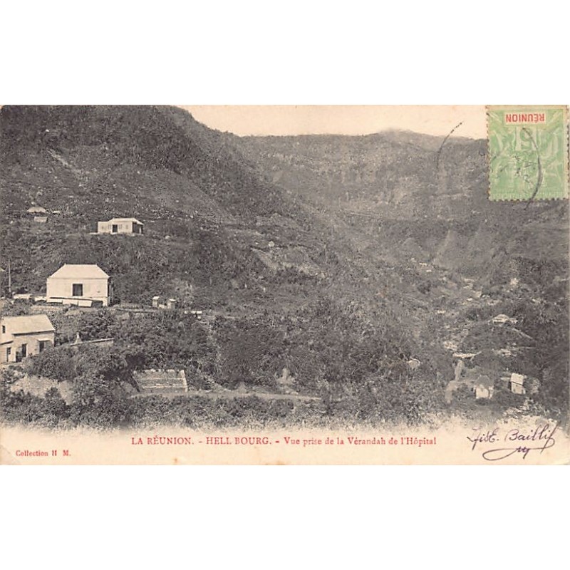 Rare collectable postcards of Réunion. Vintage Postcards of Réunion