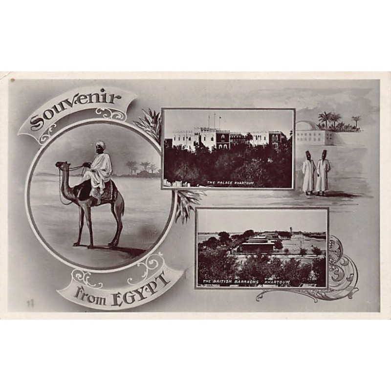 Rare collectable postcards of Sudan. Vintage Postcards of Sudan