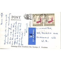Rare collectable postcards of Zimbabwe. Vintage Postcards of Zimbabwe
