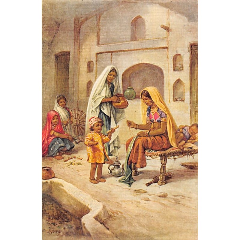 Rare collectable postcards of India. Vintage Postcards of India