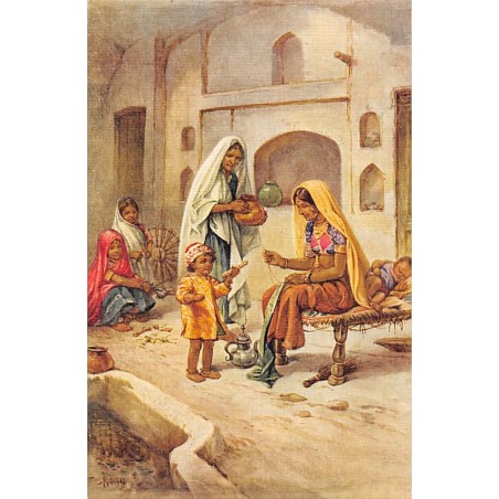 Rare collectable postcards of India. Vintage Postcards of India