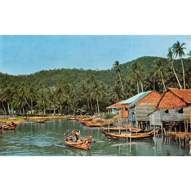 Rare collectable postcards of Malaysia. Vintage Postcards of Malaysia