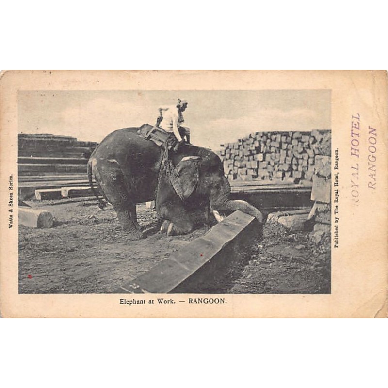 Rare collectable postcards of Myanmar (Burma). Vintage Postcards of Myanmar (Burma)