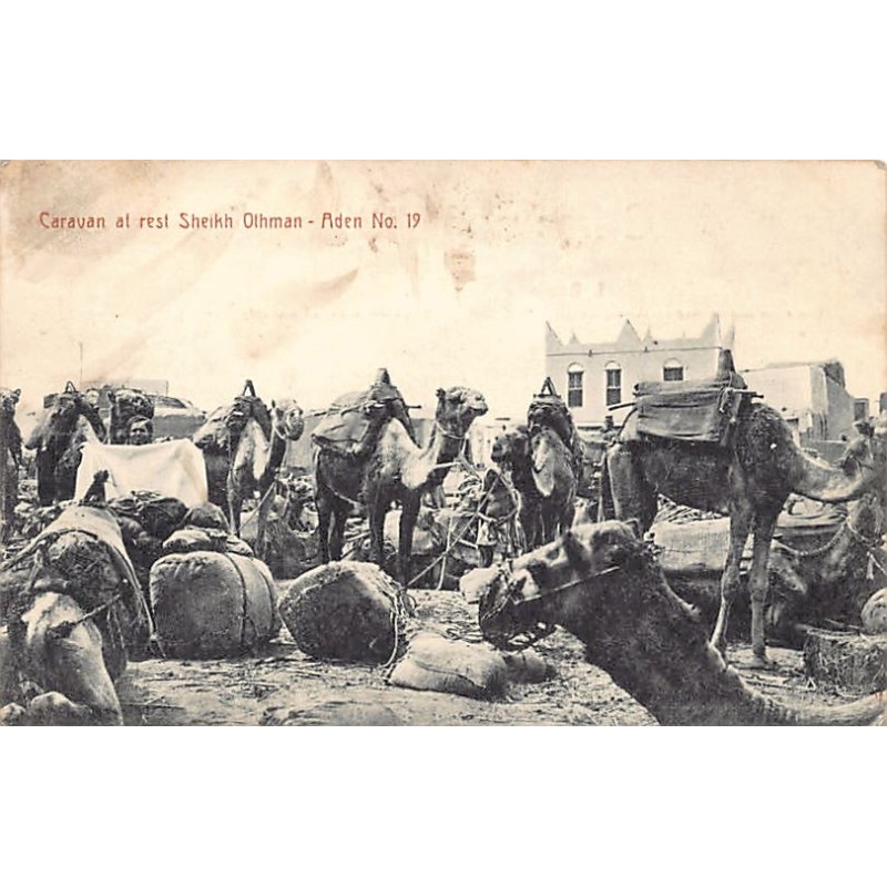 Rare collectable postcards of Yemen. Vintage Postcards of Yemen