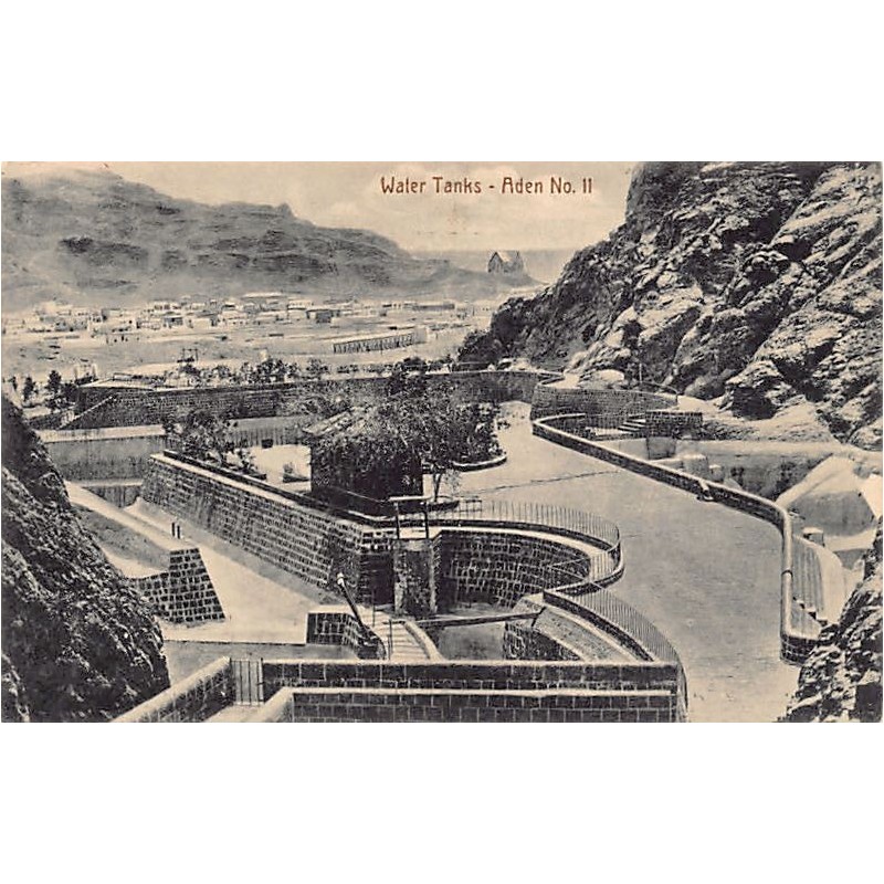 Rare collectable postcards of Yemen. Vintage Postcards of Yemen