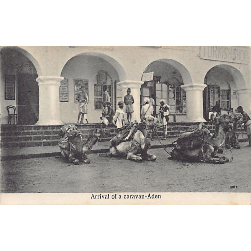 Rare collectable postcards of Yemen. Vintage Postcards of Yemen