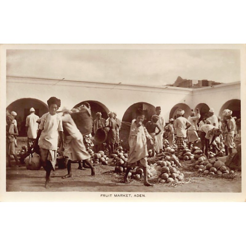 Rare collectable postcards of Yemen. Vintage Postcards of Yemen