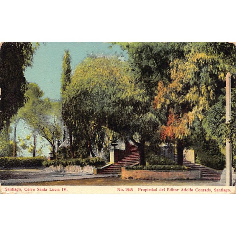 Rare collectable postcards of Chile. Vintage Postcards of Chile