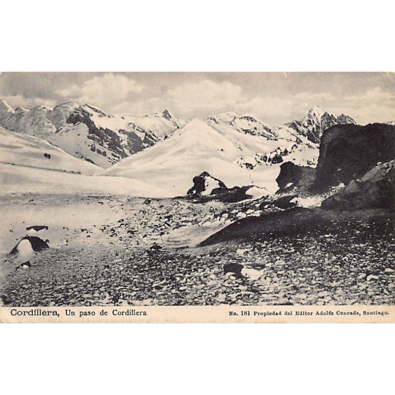 Rare collectable postcards of Chile. Vintage Postcards of Chile