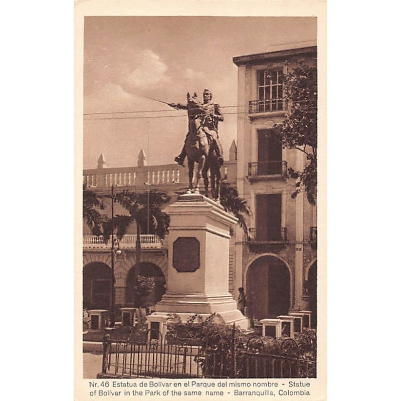 Rare collectable postcards of Colombia. Vintage Postcards of Colombia