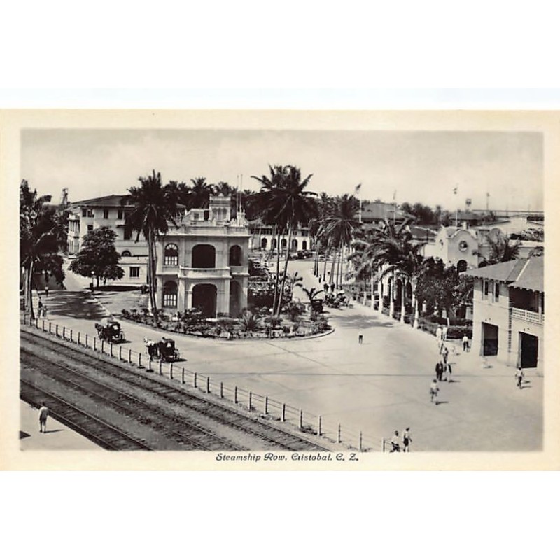 Rare collectable postcards of Panama. Vintage Postcards of Panama