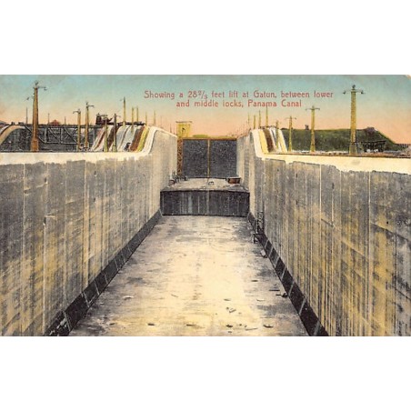 Rare collectable postcards of Panama. Vintage Postcards of Panama