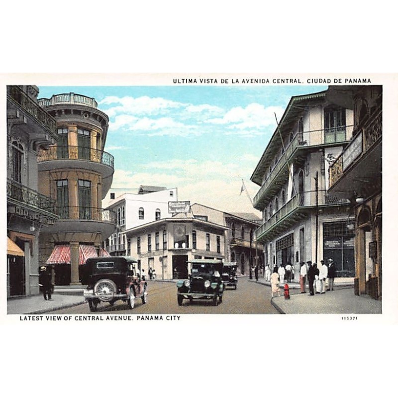 Rare collectable postcards of Panama. Vintage Postcards of Panama