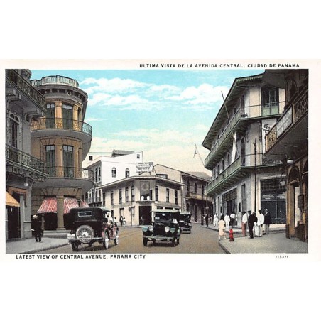 Rare collectable postcards of Panama. Vintage Postcards of Panama