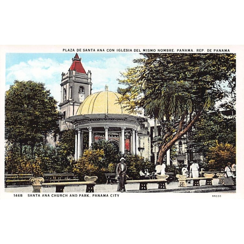 Rare collectable postcards of Panama. Vintage Postcards of Panama