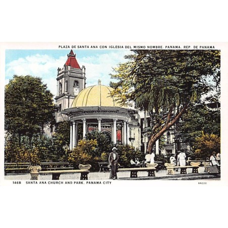 Rare collectable postcards of Panama. Vintage Postcards of Panama