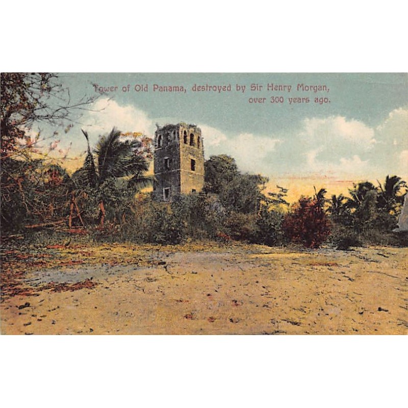 Rare collectable postcards of Panama. Vintage Postcards of Panama