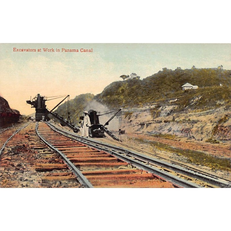 Rare collectable postcards of Panama. Vintage Postcards of Panama