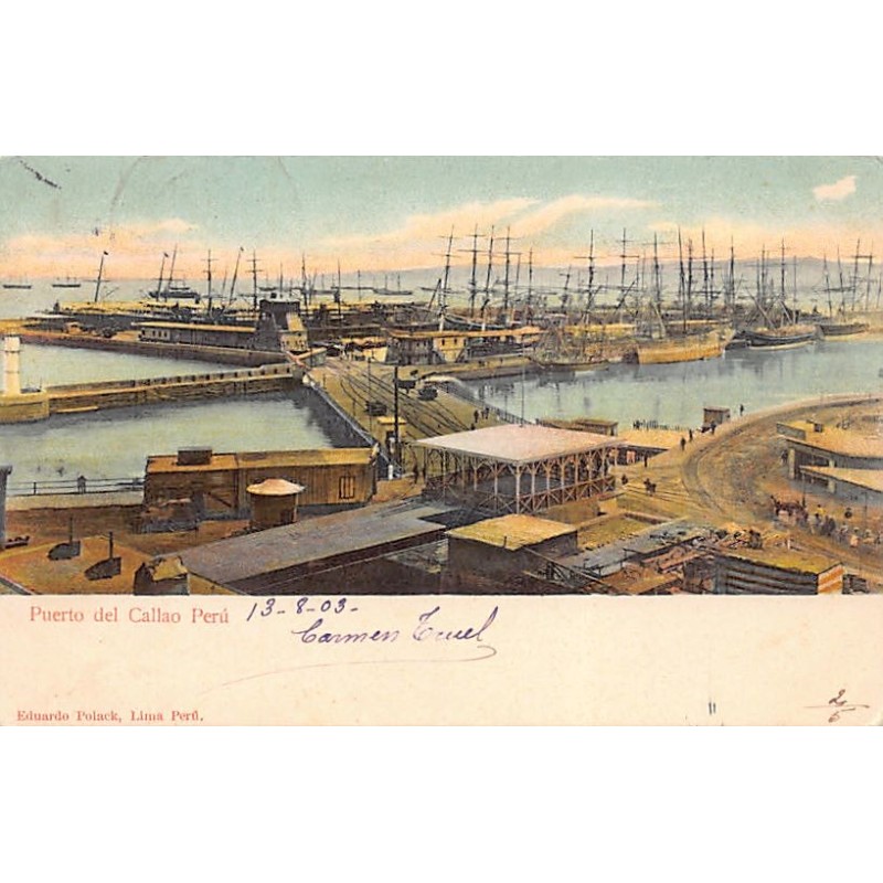 Rare collectable postcards of Peru. Vintage Postcards of Peru