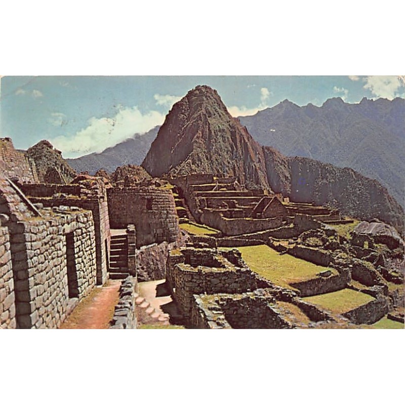 Rare collectable postcards of Peru. Vintage Postcards of Peru