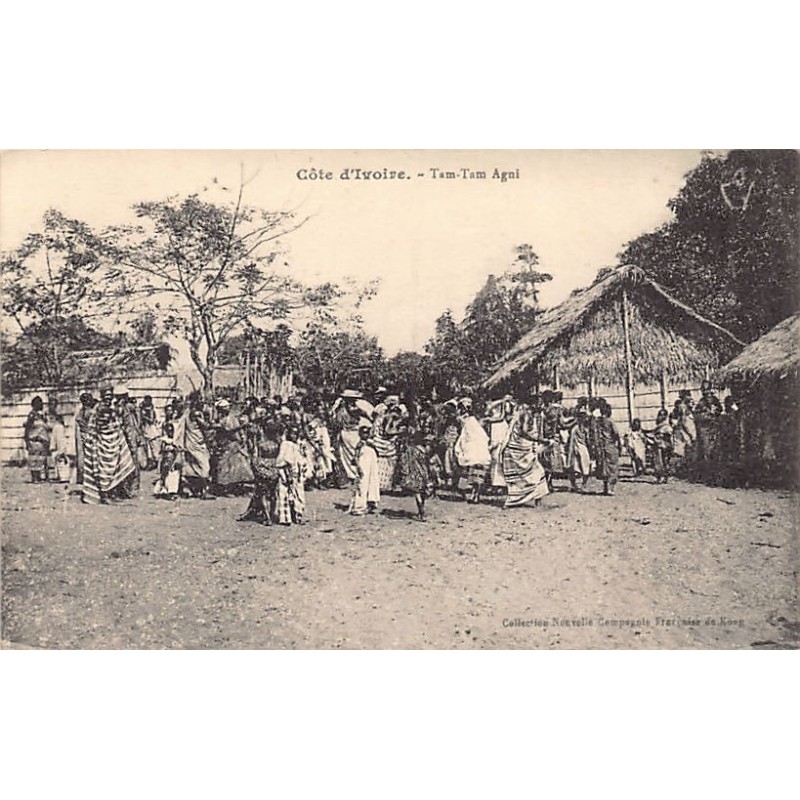 Rare collectable postcards of CÔTE D'IVOIRE. Vintage Postcards of CÔTE D'IVOIRE