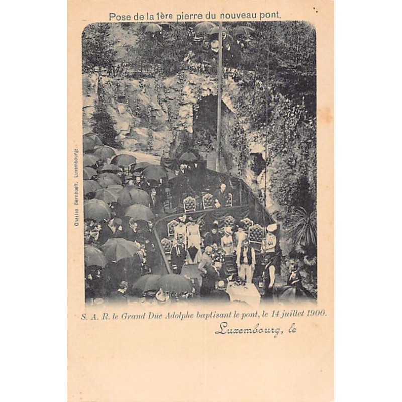 Rare collectable postcards of Luxembourg. Vintage Postcards of Luxembourg