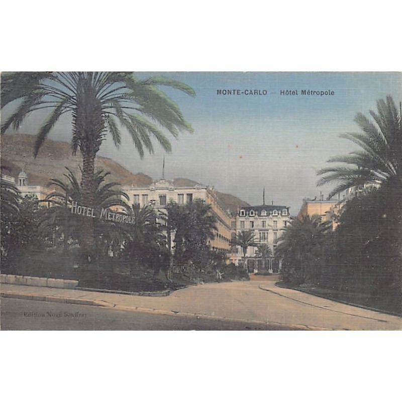 Rare collectable postcards of Monaco. Vintage Postcards of Monaco
