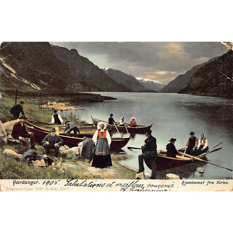 Rare collectable postcards of Norway. Vintage Postcards of Norway