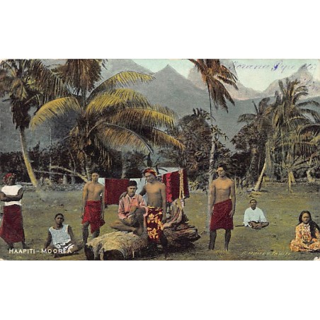 Rare collectable postcards of French Polynesia. Vintage Postcards of French Polynesia