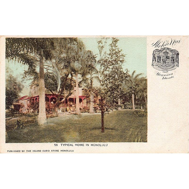 Rare collectable postcards of Hawaii. Vintage Postcards of Hawaii