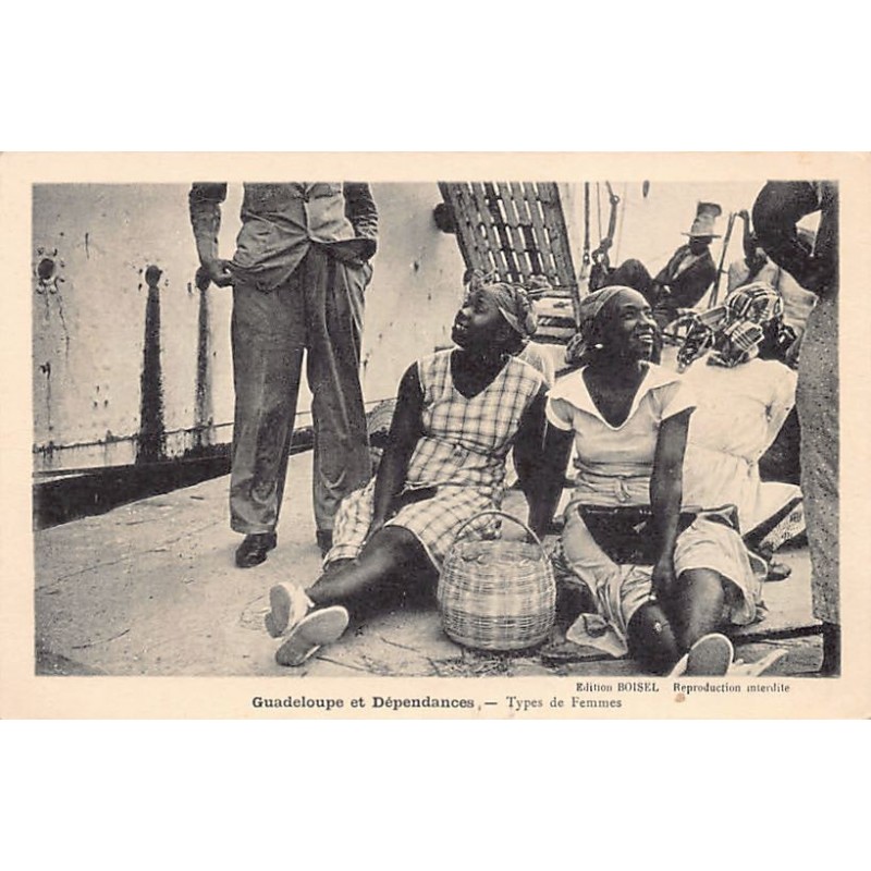 Rare collectable postcards of Guadeloupe. Vintage Postcards of Guadeloupe