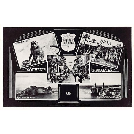 Rare collectable postcards of Gibraltar. Vintage Postcards of Gibraltar