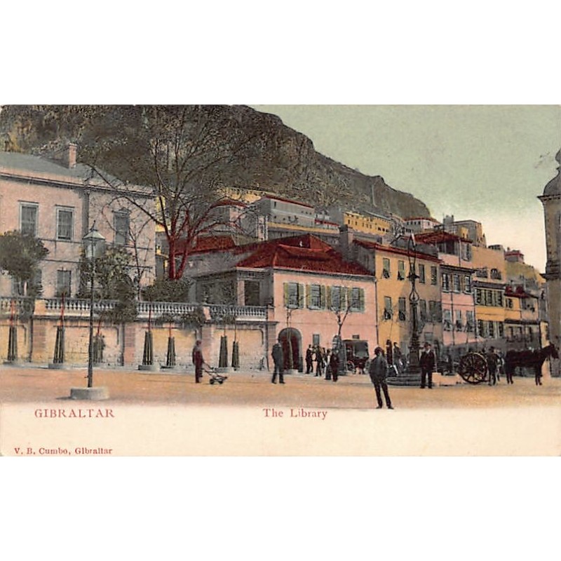 Rare collectable postcards of Gibraltar. Vintage Postcards of Gibraltar