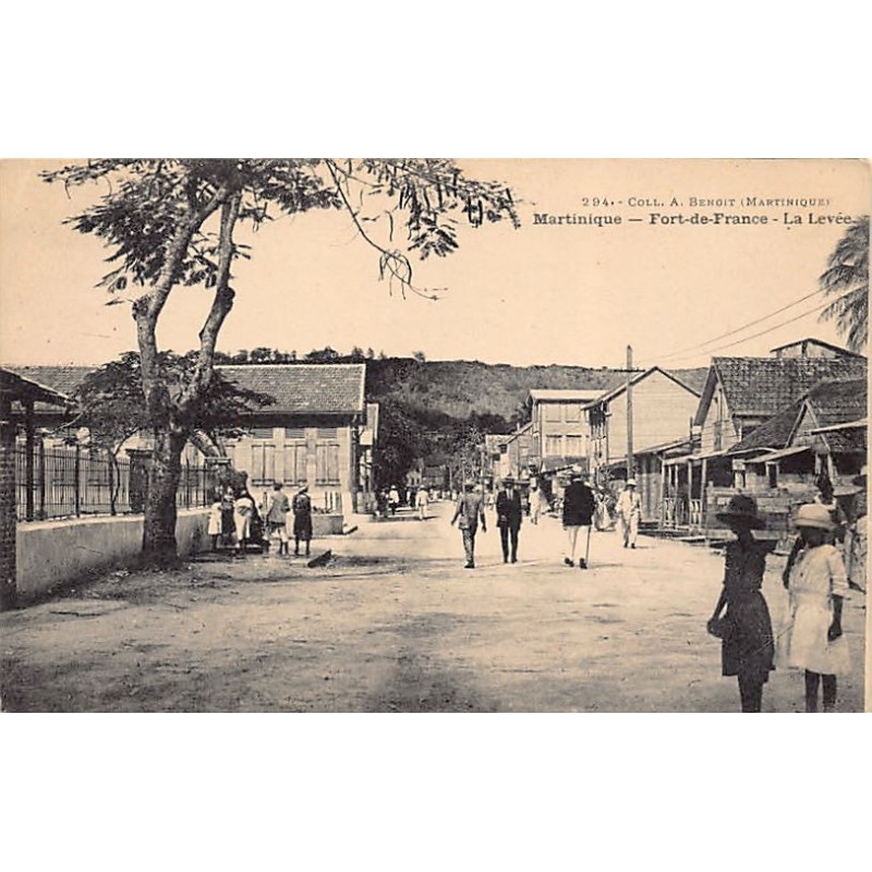 Rare collectable postcards of Martinique. Vintage Postcards of Martinique