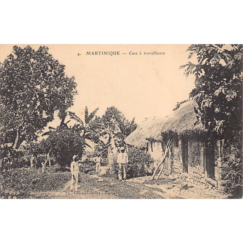 Rare collectable postcards of Martinique. Vintage Postcards of Martinique