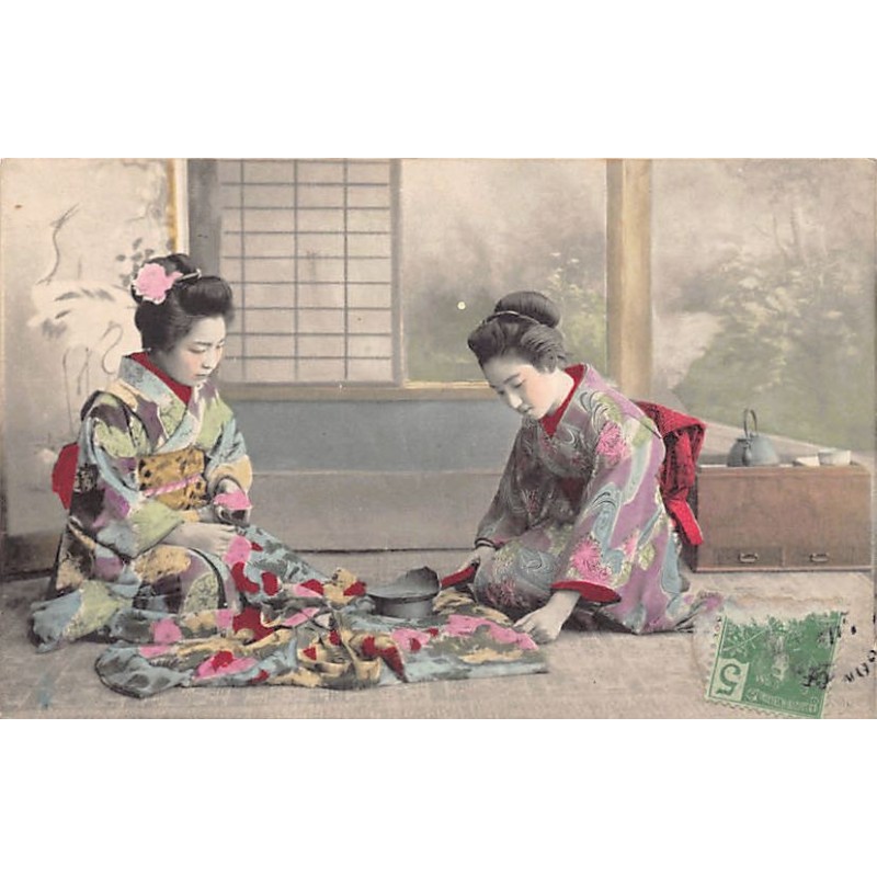 Rare collectable postcards of Japan. Vintage Postcards of Japan