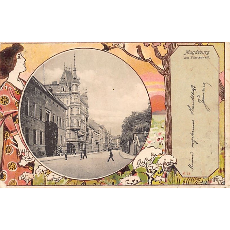 Rare collectable postcards of Germany. Vintage Postcards of Germany
