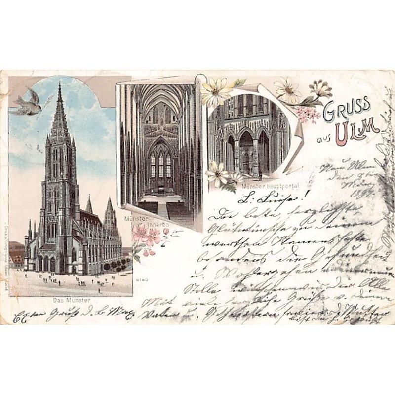 Rare collectable postcards of Germany. Vintage Postcards of Germany