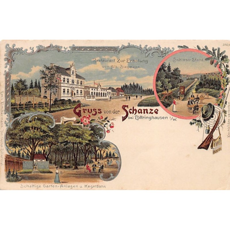 Rare collectable postcards of Germany. Vintage Postcards of Germany