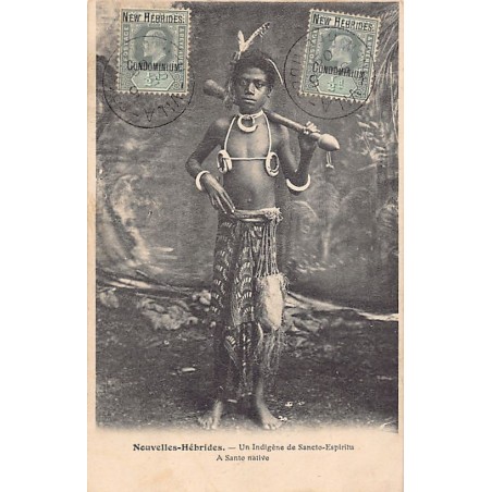 Rare collectable postcards of Vanuatu (New Hebrides). Vintage Postcards of Vanuatu (New Hebrides)
