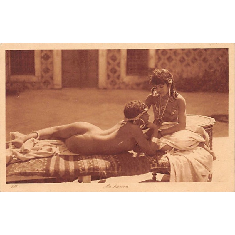 Rare collectable postcards of ETHNIC NUDE. Vintage Postcards of ETHNIC NUDE