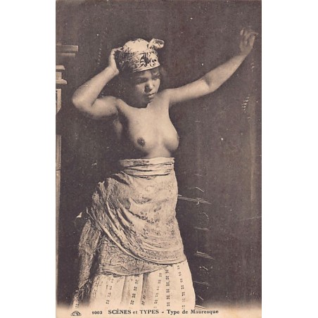 Rare collectable postcards of ETHNIC NUDE. Vintage Postcards of ETHNIC NUDE