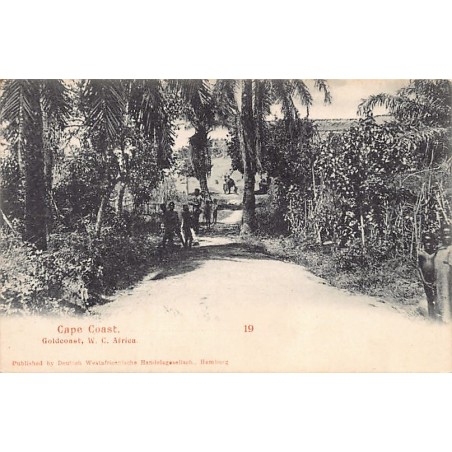 Rare collectable postcards of Ghana (Gold Coast). Vintage Postcards of Ghana (Gold Coast)