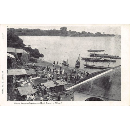 Rare collectable postcards of Sierra Leone. Vintage Postcards of Sierra Leone